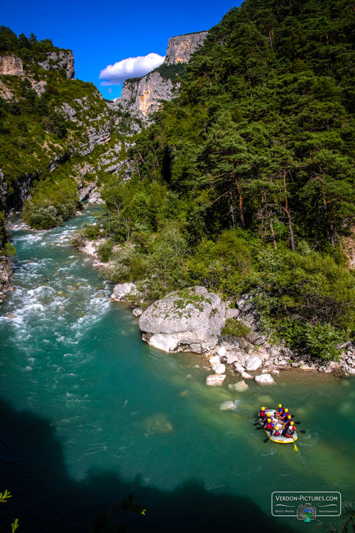 photo raft rafting verdon